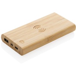 Bezdrátová powerbanka 8 000 mAh 5W z FSC bambusu
