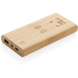 Bezdrátová powerbanka 8 000 mAh 5W z FSC bambusu