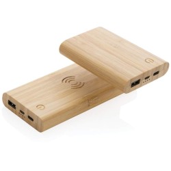 Bezdrátová powerbanka 8 000 mAh 5W z FSC bambusu