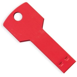 USB 8GB ve tvaru klíče