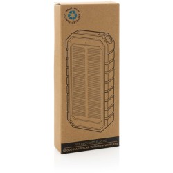 Bezdrátová solární powerbanka 10000mAh 10W z RCS rec. plastu