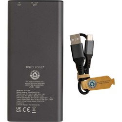 Powerbanka Terra 20 000mAh 20W z recyklovaného hliníku a ABS