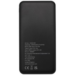 Loop powerbanka z recyklovaného plastu s kapacitou 10 000 mAh