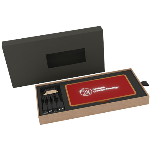5000mAh svítící bezdrátová powerbanka SCX.design P36