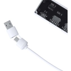Průhledný usb hub Hevan