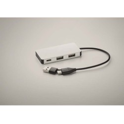 Hub-c USB rozbočovač s 20cm kabelem