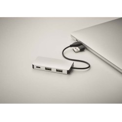 Hub-c USB rozbočovač s 20cm kabelem