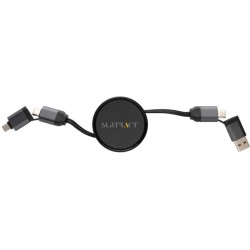 Svinovací nabíjecí kabel 6v1 Terra z RCS recykl. hliníku