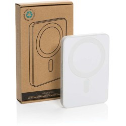 Magnetická powerbanka 5000mAh Magnetix z RCS recykl. plastu