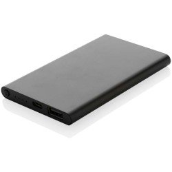 Powerbanka 4000mAh s USB C z RCS recykl. plastu a hliníku