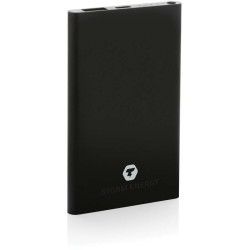 Powerbanka 4000mAh s USB C z RCS recykl. plastu a hliníku
