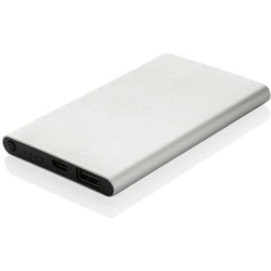 Powerbanka 4000mAh s USB C z RCS recykl. plastu a hliníku