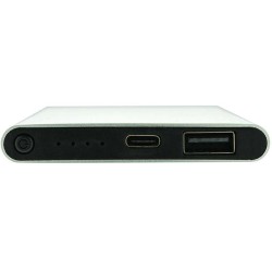 Powerbanka 4000mAh s USB C z RCS recykl. plastu a hliníku