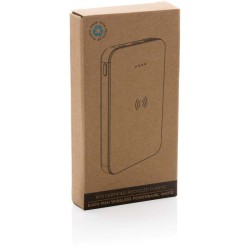 Bezdrátová powerbanka 5000 mAh 5W z RCS recykl. plastu