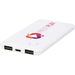 Tenká 4000 mAh duální powerbanka Slender