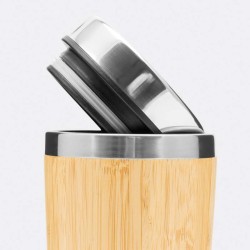 Vakuový cestovní hrnek BAMBOO DRINK
