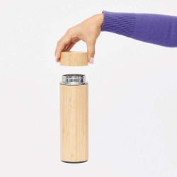 Vakuový cestovní hrnek BAMBOO HOT