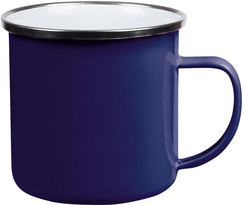 Smaltovaný nápojový hrnek VINTAGE CUP