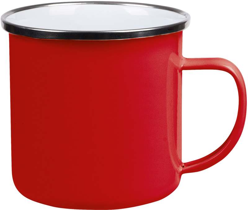 Smaltovaný nápojový hrnek VINTAGE CUP