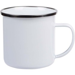 Smaltovaný nápojový hrnek VINTAGE CUP