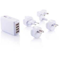 Cestovní zástrčka se 4 USB porty