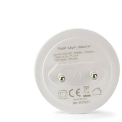 USB nástěnná nabíječka s noční lampou NOTTO
