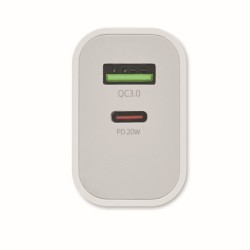 Port Dvouportová USB nabíječka 18W