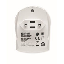 Euro usb charger 2xa Skross nabíječka Euro USB(2xA)