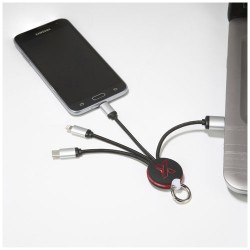 Světelný kabel s kroužkem SCX.design C16