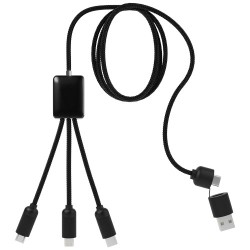 Prodloužený bambusový kabel 5v1 SCX.design C28