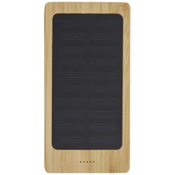 Bambusová solární powerbanka s kapacitou 8000 mAh Alata
