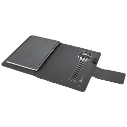 Světelný zápisník velikosti A5 s powerbankou SCX.design O16
