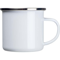 Smaltovaný retro hrnek