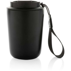 Termohrnek Cuppa z RCS recykl. nerezové oceli s lanyardem