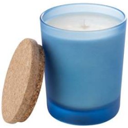 DUVAL. Aromatická svíčka ve skleněném kalíšku s dřevěným víčkem