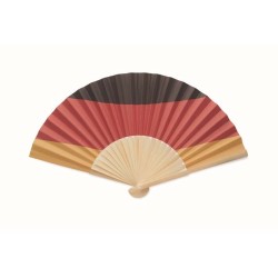 Funfan Vějíř v designu vlajky