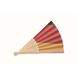 Funfan Vějíř v designu vlajky