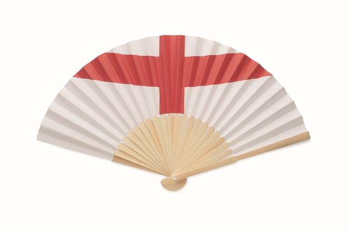 Funfan Vějíř v designu vlajky