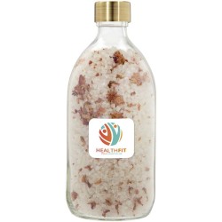 Wellmark Just Relax 500 ml koupelová sůl s vůní růže