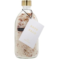 Wellmark Just Relax 500 ml koupelová sůl s vůní růže