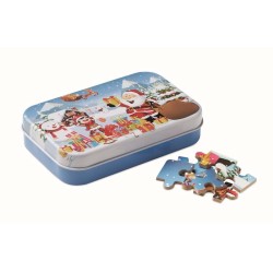 Pazuru Vánoční dřevěné puzzle