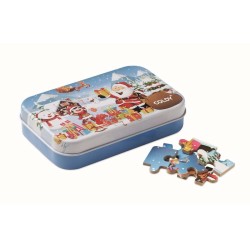 Pazuru Vánoční dřevěné puzzle