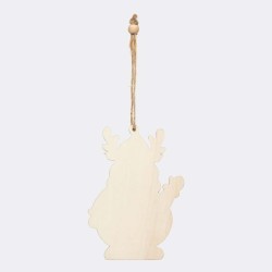 Dárek / přívěsek na vánoční stromeček WOODEN ELK