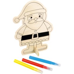 Dřevěné stand-up vánoční postavy ECO COLOR