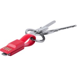 Holnier přívěšek na klíče s USB nabíjecím kabelem