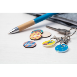 Přívěšek na klíče se žetonem do vozíku ColoShop