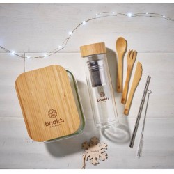 Tundra lunchbox Skleněný box na jídlo s víkem