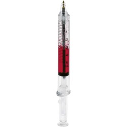 Průhledné kuličkové pero INJECTION