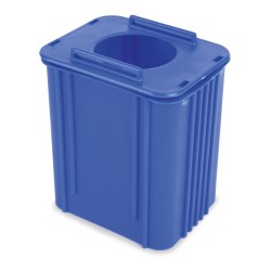 Ekologický držák na pera modrý