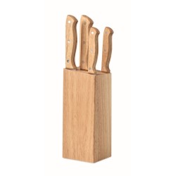 Gourmet 5dílná sada nožů ve stojanu